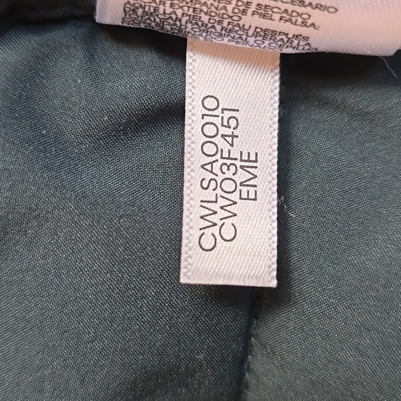 NWT Calvin Klein Infinite Stretch  spruce green puffer jacket size medium - Picture 14 of 16